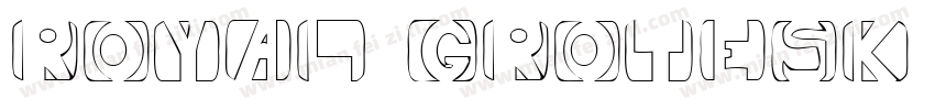 royal grotesk字体转换